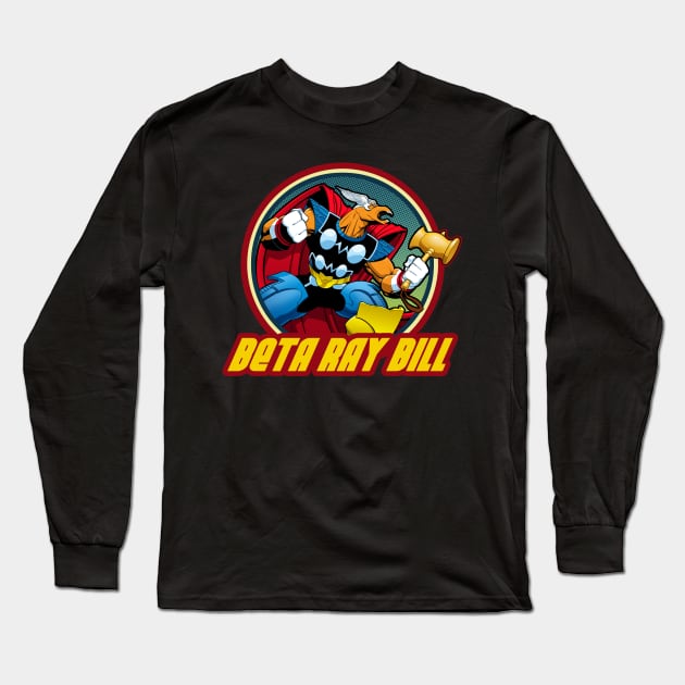 Beta Ray Bill Long Sleeve T-Shirt by TomMcWeeney